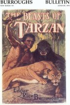 BB13 Jan 93: Beasts of Tarzan - J. Allen St. John DJ for 1916 1st Ed.