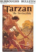 BB 47 Summer 2001: front: Tarzan the Invincible ~ 1st Ed cover by Studley Burroughs 1931 Burroughs