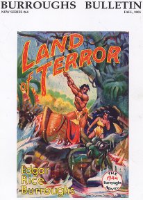 Land of Terror 1st DJ art by JC Burroughs